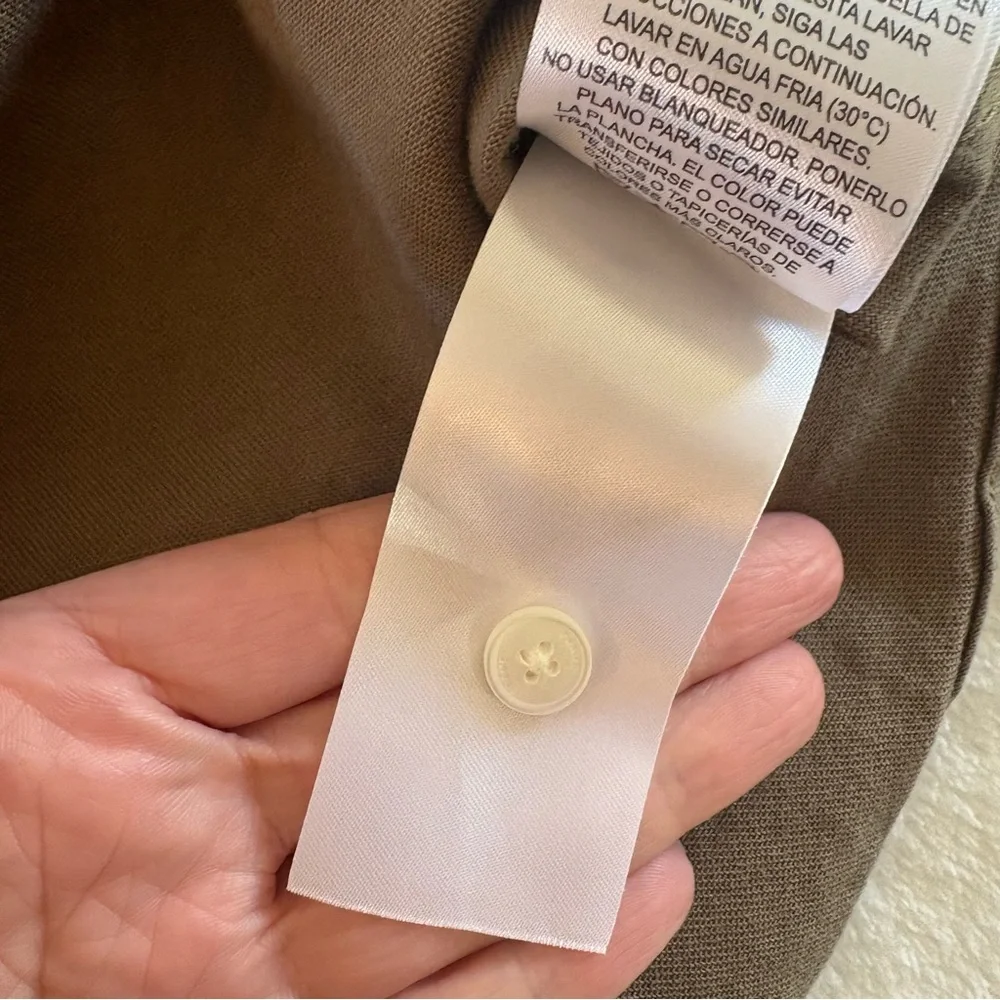 Frame Men's M Khaki Twill Button Down Shirt - Picture 11 of 14